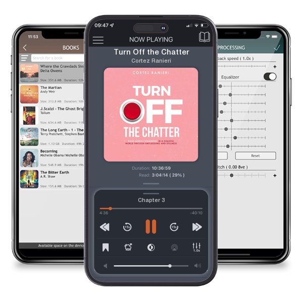 Download fo free audiobook Turn Off the Chatter by Cortez Ranieri and listen anywhere on your iOS devices in the ListenBook app.