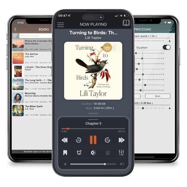 Download fo free audiobook Turning to Birds: The Power and Beauty of Noticing (Signed Book) by Lili Taylor and listen anywhere on your iOS devices in the ListenBook app.