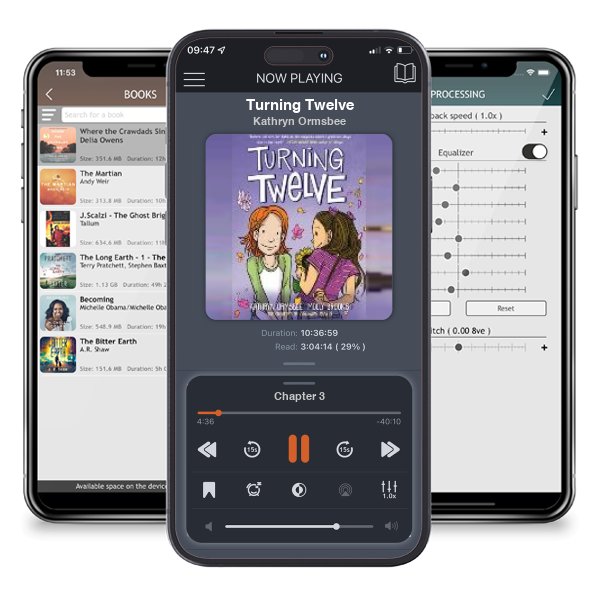 Download fo free audiobook Turning Twelve by Kathryn Ormsbee and listen anywhere on your iOS devices in the ListenBook app.