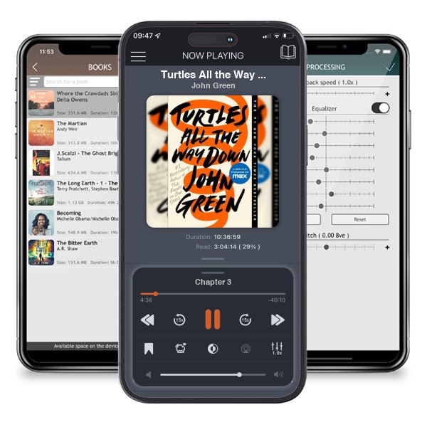 Download fo free audiobook Turtles All the Way Down by John Green and listen anywhere on your iOS devices in the ListenBook app.