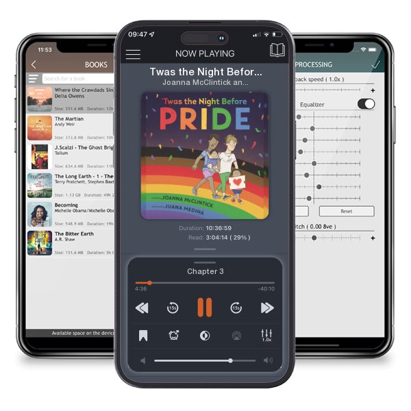 Download fo free audiobook Twas the Night Before Pride by Joanna McClintick and Juana Medina and listen anywhere on your iOS devices in the ListenBook app.