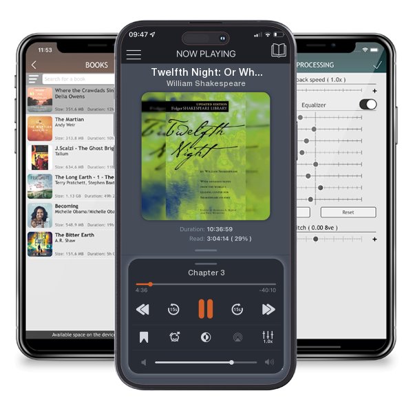 Download fo free audiobook Twelfth Night: Or What You Will by William Shakespeare and listen anywhere on your iOS devices in the ListenBook app.