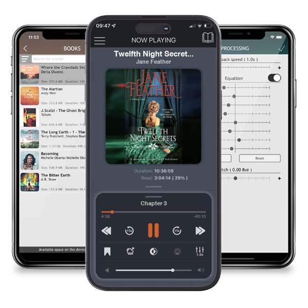 Download fo free audiobook Twelfth Night Secrets by Jane Feather and listen anywhere on your iOS devices in the ListenBook app.