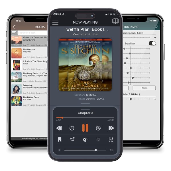 Download fo free audiobook Twelfth Plan: Book I of the Earth Chronicles by Zecharia Sitchin and listen anywhere on your iOS devices in the ListenBook app.