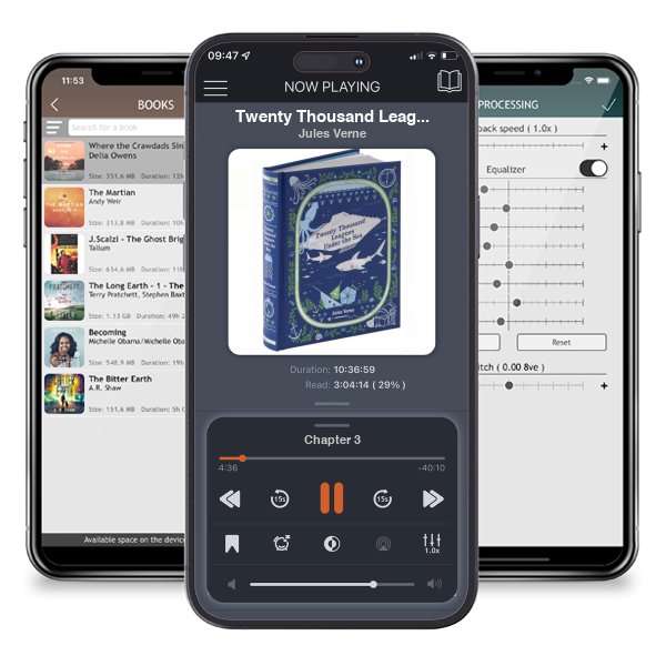Download fo free audiobook Twenty Thousand Leagues Under the Sea (Barnes & Noble Collectible Editions) by Jules Verne and listen anywhere on your iOS devices in the ListenBook app.