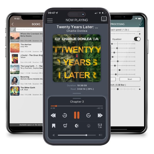 Download fo free audiobook Twenty Years Later: A Riveting New Thriller by Charlie Donlea and listen anywhere on your iOS devices in the ListenBook app.