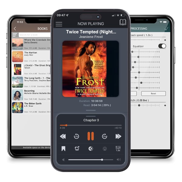 Download fo free audiobook Twice Tempted (Night Prince, #2) by Jeaniene Frost and listen anywhere on your iOS devices in the ListenBook app.