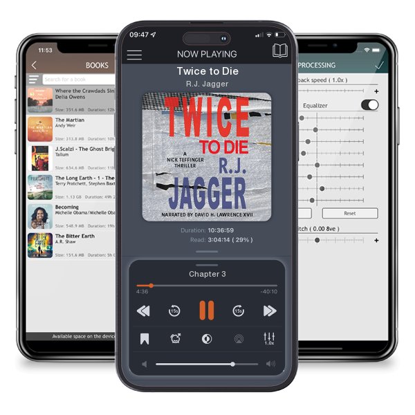 Download fo free audiobook Twice to Die by R.J. Jagger and listen anywhere on your iOS devices in the ListenBook app.