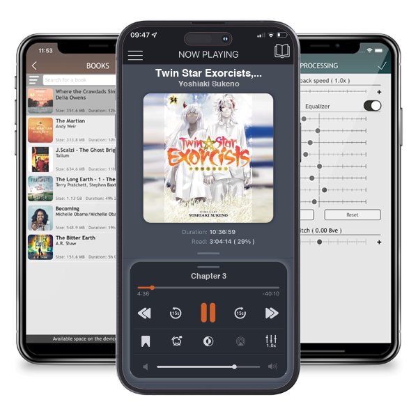 Download fo free audiobook Twin Star Exorcists, Vol. 34 Volume 34: Onmyoji - Twin Star Exorcists by Yoshiaki Sukeno and listen anywhere on your iOS devices in the ListenBook app.