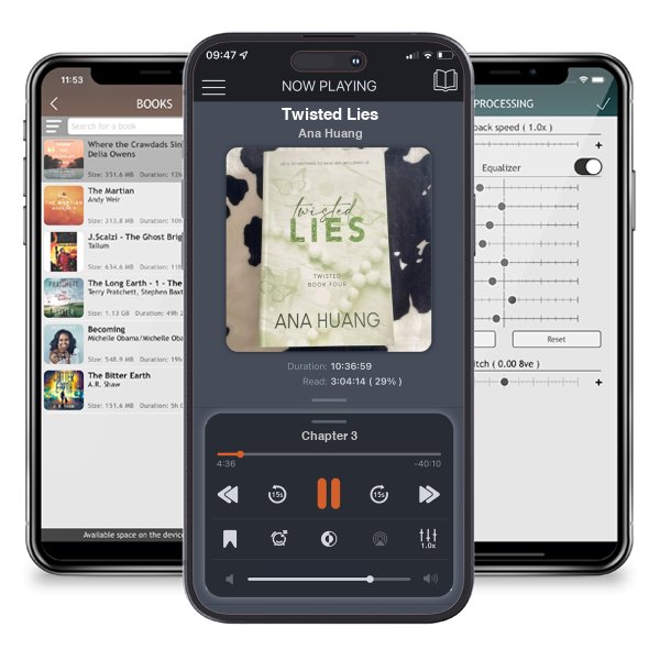 Download fo free audiobook Twisted Lies by Ana Huang and listen anywhere on your iOS devices in the ListenBook app.