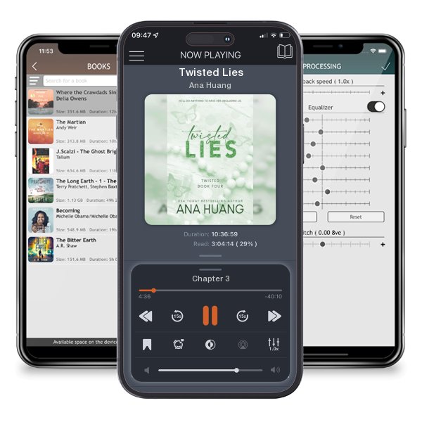 Download fo free audiobook Twisted Lies by Ana Huang and listen anywhere on your iOS devices in the ListenBook app.