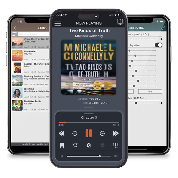 Download fo free audiobook Two Kinds of Truth by Michael Connelly and listen anywhere on your iOS devices in the ListenBook app.