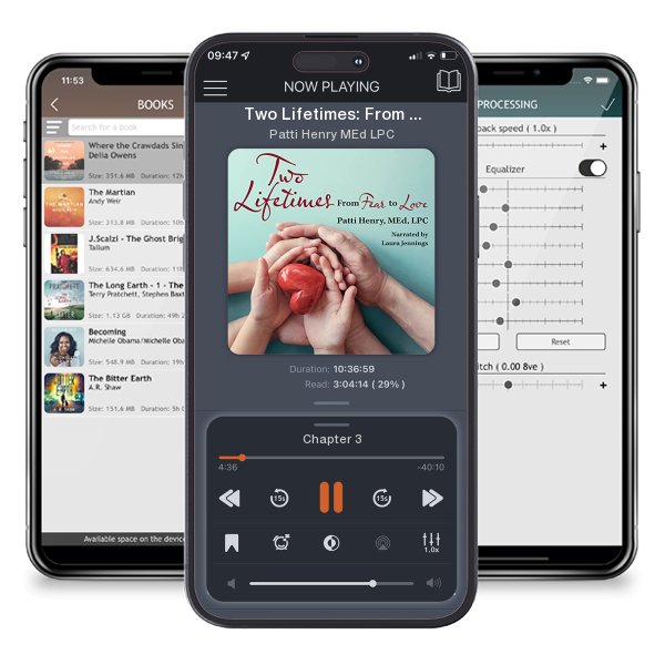 Download fo free audiobook Two Lifetimes: From Fear to Love by Patti Henry MEd LPC and listen anywhere on your iOS devices in the ListenBook app.