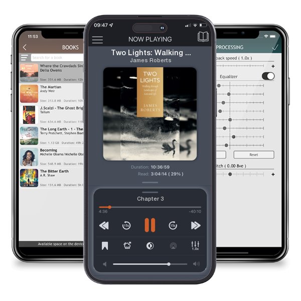 Download fo free audiobook Two Lights: Walking Through Landscapes of Loss and Life by James Roberts and listen anywhere on your iOS devices in the ListenBook app.