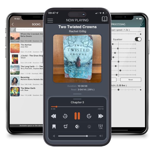 Download fo free audiobook Two Twisted Crowns by Rachel Gillig and listen anywhere on your iOS devices in the ListenBook app.