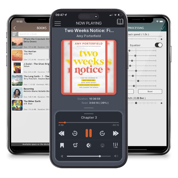 Download fo free audiobook Two Weeks Notice: Find the Courage to Quit Your Job, Make... by Amy Porterfield and listen anywhere on your iOS devices in the ListenBook app.