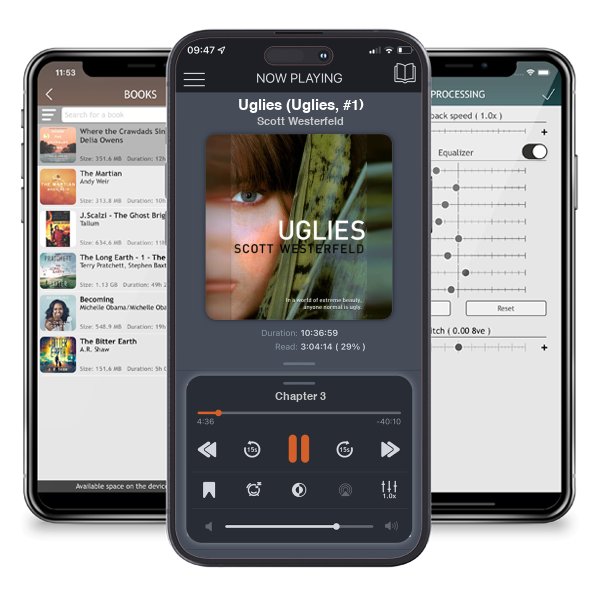 Download fo free audiobook Uglies (Uglies, #1) by Scott Westerfeld and listen anywhere on your iOS devices in the ListenBook app.