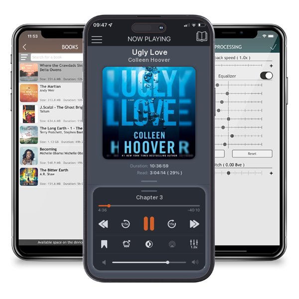 Download fo free audiobook Ugly Love by Colleen Hoover and listen anywhere on your iOS devices in the ListenBook app.