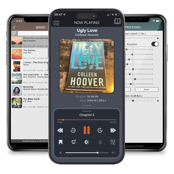 Download fo free audiobook Ugly Love by Colleen Hoover and listen anywhere on your iOS devices in the ListenBook app.