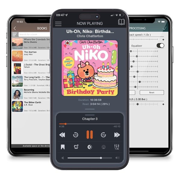 Download fo free audiobook Uh-Oh, Niko: Birthday Party - Uh-Oh, Niko by Chris Chatterton and listen anywhere on your iOS devices in the ListenBook app.