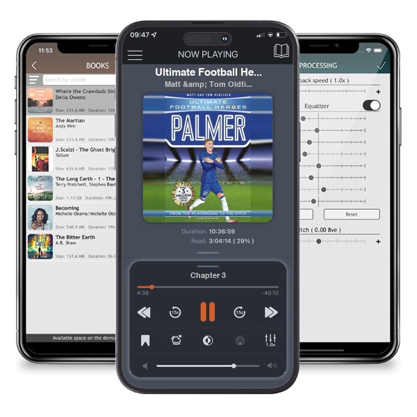 Download fo free audiobook Ultimate Football Heroes: Palmer (Goal Machines): Collect them all! by Matt & Tom Oldfield and listen anywhere on your iOS devices in the ListenBook app.