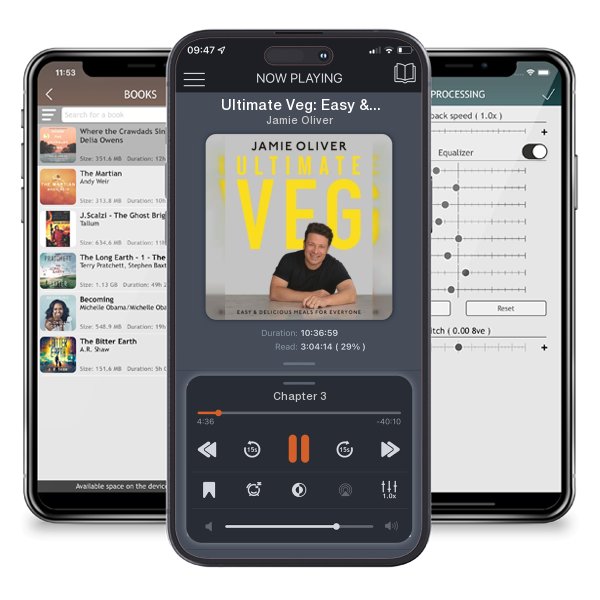 Download fo free audiobook Ultimate Veg: Easy & Delicious Meals for Everyone [American... by Jamie Oliver and listen anywhere on your iOS devices in the ListenBook app.