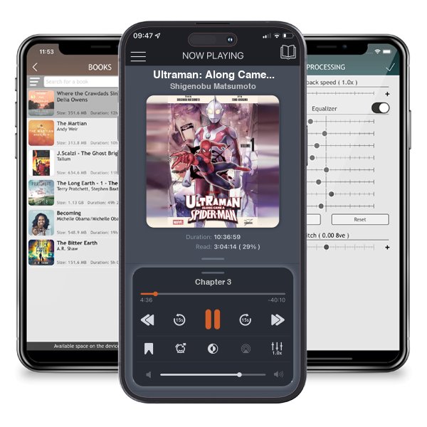 Download fo free audiobook Ultraman: Along Came a Spider-Man, Vol. 1 - Ultraman: Along Came a Spider-Man by Shigenobu Matsumoto and listen anywhere on your iOS devices in the ListenBook app.