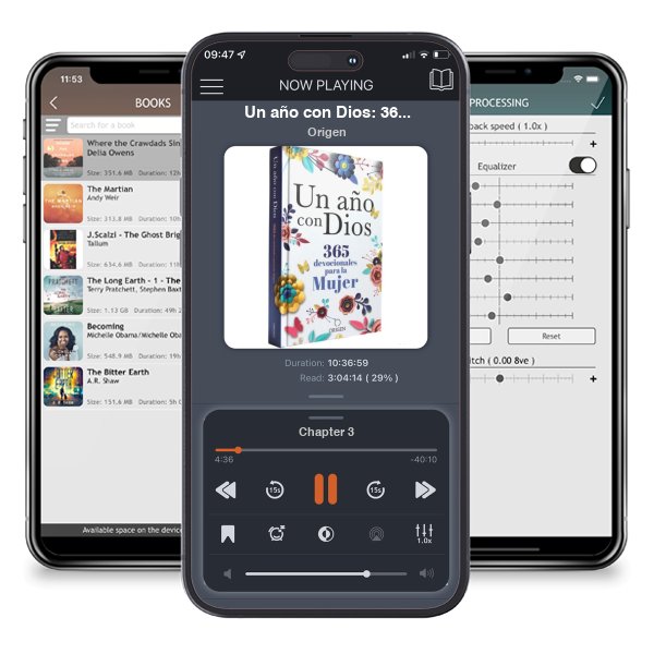 Descargar audiolibro gratis Un año con Dios: 365 devocionales para la mujer / A Year with God. A Devotional for Women by Origen y escuchar en cualquier lugar en sus dispositivos iOS en la aplicación ListenBook.