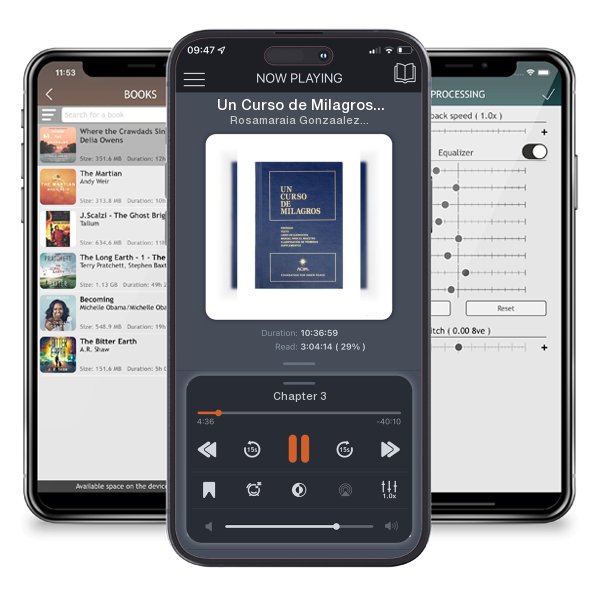 Download fo free audiobook Un Curso de Milagros) by Rosamaraia Gonzaalez de Wynn and listen anywhere on your iOS devices in the ListenBook app.