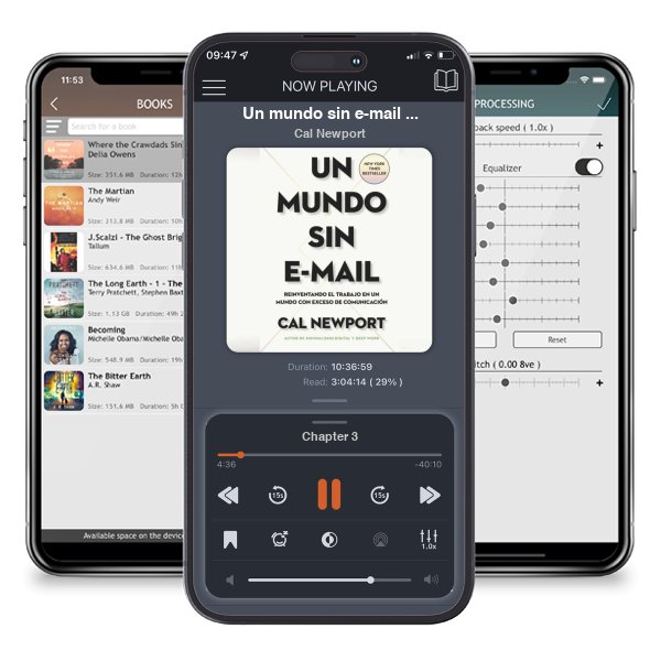 Descargar audiolibro gratis Un mundo sin e-mail (A World Without E-mail, Spanish Edition): Reimaginar el trabajo en una poca con exceso de comunicacion by Cal Newport y escuchar en cualquier lugar en sus dispositivos iOS en la aplicación ListenBook.