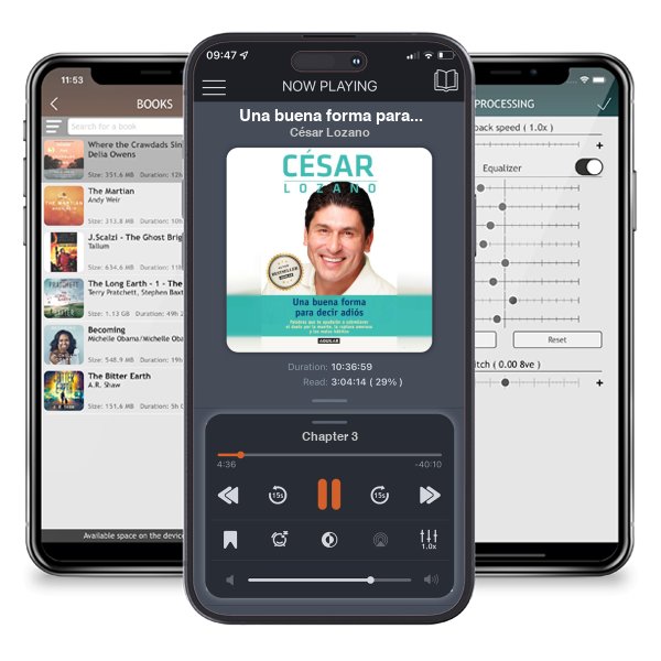 Descargar audiolibro gratis Una buena forma para decir adiós by César Lozano y escuchar en cualquier lugar en sus dispositivos iOS en la aplicación ListenBook.