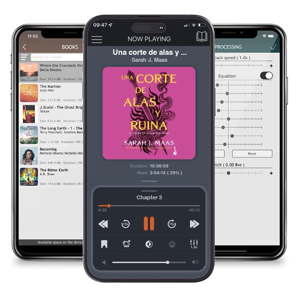 Descargar audiolibro gratis Una corte de alas y ruina (Una corte de rosas y espinas 3) / A Court of Wings and Ruin by Sarah J. Maas y escuchar en cualquier lugar en sus dispositivos iOS en la aplicación ListenBook.