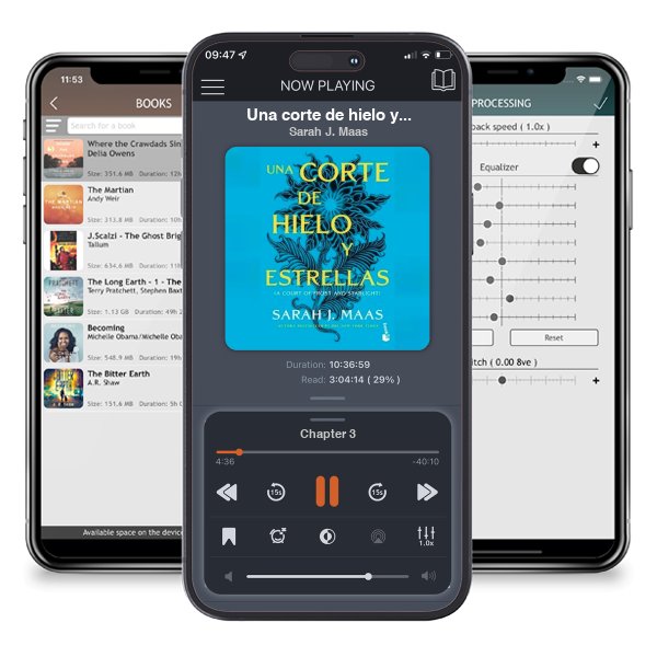 Descargar audiolibro gratis Una corte de hielo y estrellas (Una corte de rosas y espinas 4) / A Court of Frost and Starlight by Sarah J. Maas y escuchar en cualquier lugar en sus dispositivos iOS en la aplicación ListenBook.