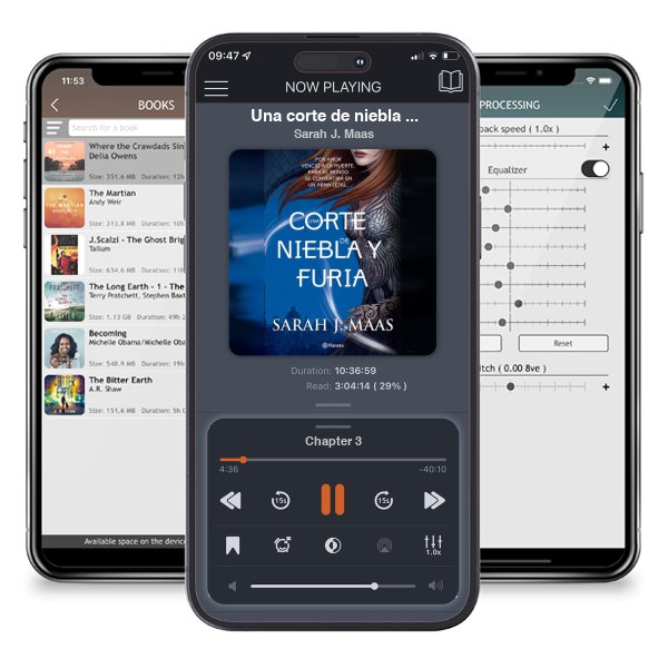 Descargar audiolibro gratis Una corte de niebla y furia (Una corte de rosas y espinas 2) / A Court of Mist and Fury by Sarah J. Maas y escuchar en cualquier lugar en sus dispositivos iOS en la aplicación ListenBook.