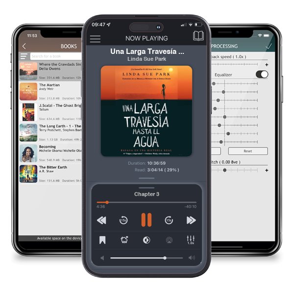 Descargar audiolibro gratis Una Larga Travesía Hasta El Agua: Basada en una historia real (A Long Walk to Water Spanish edition) by Linda Sue Park y escuchar en cualquier lugar en sus dispositivos iOS en la aplicación ListenBook.