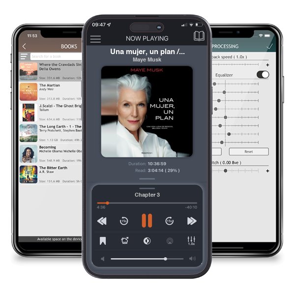 Descargar audiolibro gratis Una mujer, un plan / A Woman Makes a Plan. Advice for a Lifetime of Adventure, B eauty, and Success by Maye Musk y escuchar en cualquier lugar en sus dispositivos iOS en la aplicación ListenBook.