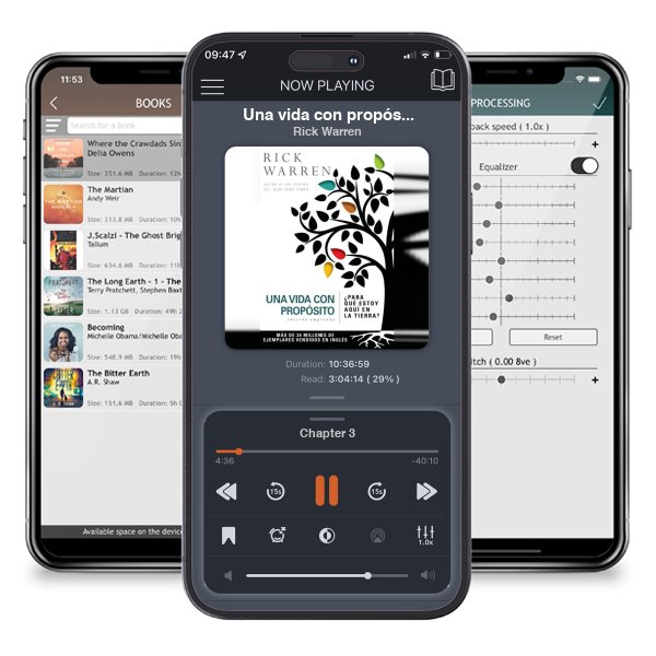 Descargar audiolibro gratis Una vida con propósito: ¿Para qué estoy aquí en la tierra? by Rick Warren y escuchar en cualquier lugar en sus dispositivos iOS en la aplicación ListenBook.