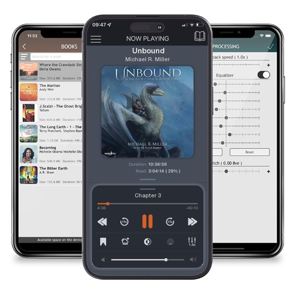 Download fo free audiobook Unbound by Michael R. Miller and listen anywhere on your iOS devices in the ListenBook app.
