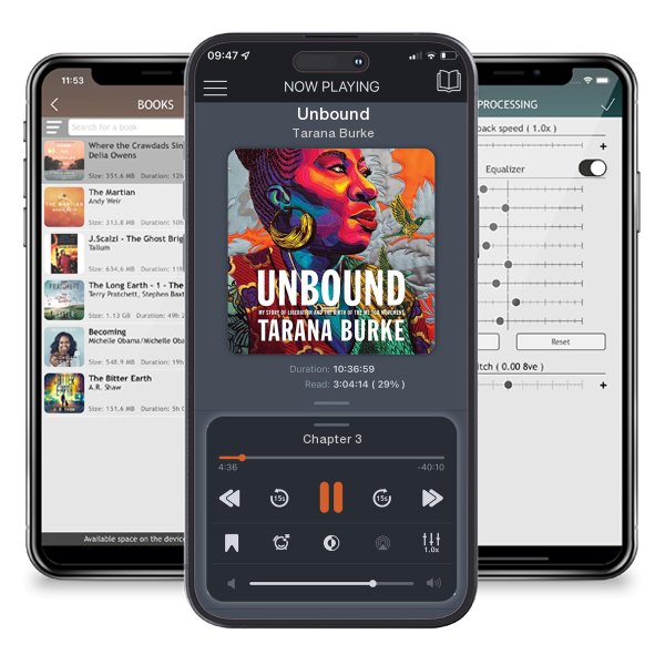 Download fo free audiobook Unbound by Tarana Burke and listen anywhere on your iOS devices in the ListenBook app.