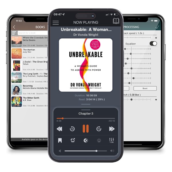 Download fo free audiobook Unbreakable: A Woman\'s Guide to Ageing with Power by Dr Vonda Wright and listen anywhere on your iOS devices in the ListenBook app.