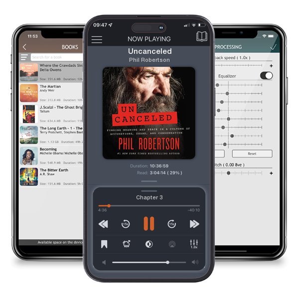 Download fo free audiobook Uncanceled by Phil Robertson and listen anywhere on your iOS devices in the ListenBook app.
