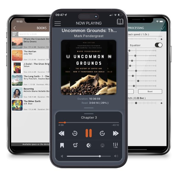 Download fo free audiobook Uncommon Grounds: The History of Coffee and How It... by Mark Pendergrast and listen anywhere on your iOS devices in the ListenBook app.