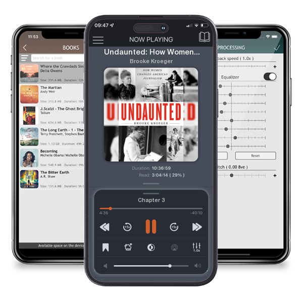Download fo free audiobook Undaunted: How Women Changed American Journalism by Brooke Kroeger and listen anywhere on your iOS devices in the ListenBook app.