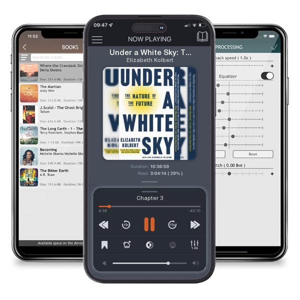 Download fo free audiobook Under a White Sky: The Nature of the Future by Elizabeth Kolbert and listen anywhere on your iOS devices in the ListenBook app.