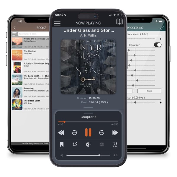 Download fo free audiobook Under Glass and Stone by A. N. Willis and listen anywhere on your iOS devices in the ListenBook app.
