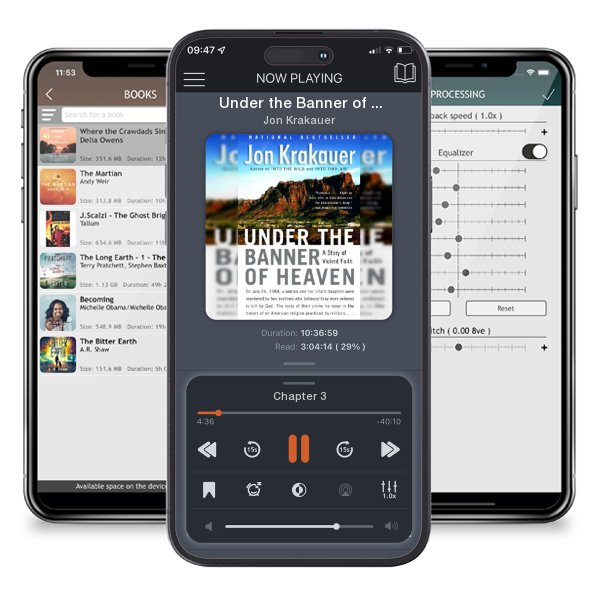 Download fo free audiobook Under the Banner of Heaven: A Story of Violent Faith by Jon Krakauer and listen anywhere on your iOS devices in the ListenBook app.