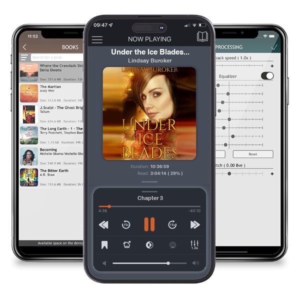 Download fo free audiobook Under the Ice Blades (Dragon Blood, Book 5.5) by Lindsay Buroker and listen anywhere on your iOS devices in the ListenBook app.