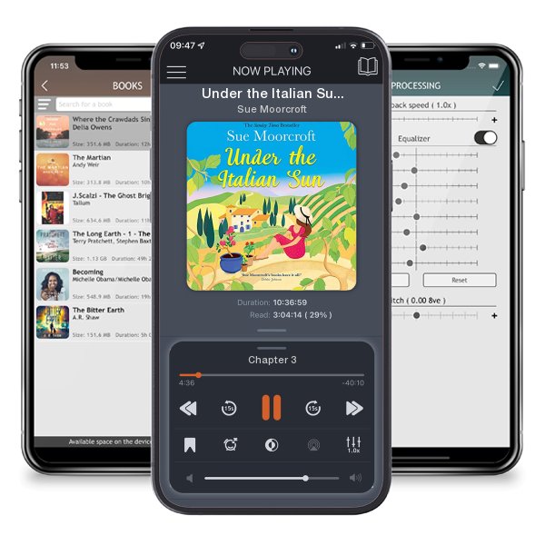 Download fo free audiobook Under the Italian Sun by Sue Moorcroft and listen anywhere on your iOS devices in the ListenBook app.