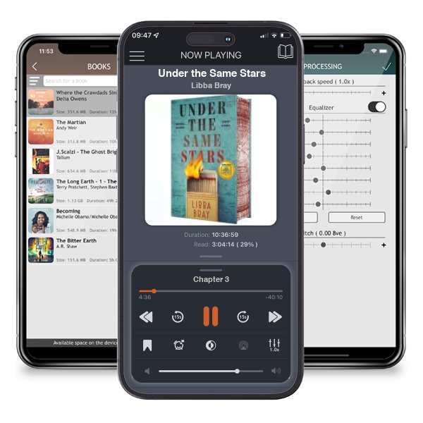 Download fo free audiobook Under the Same Stars by Libba Bray and listen anywhere on your iOS devices in the ListenBook app.