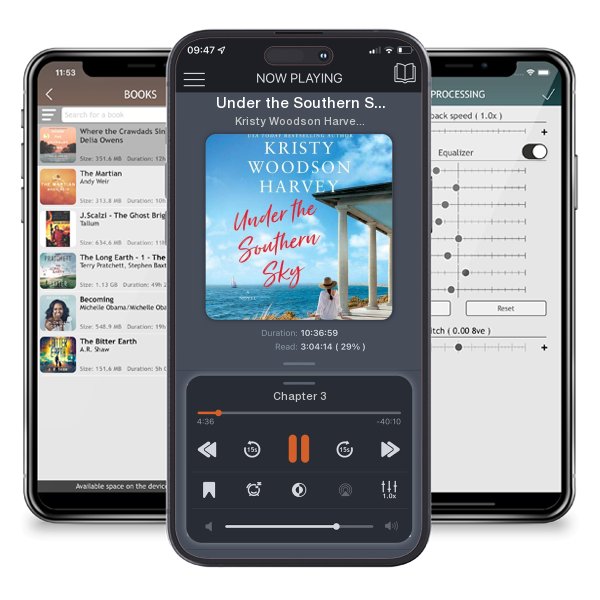 Download fo free audiobook Under the Southern Sky by Kristy Woodson Harvey and listen anywhere on your iOS devices in the ListenBook app.